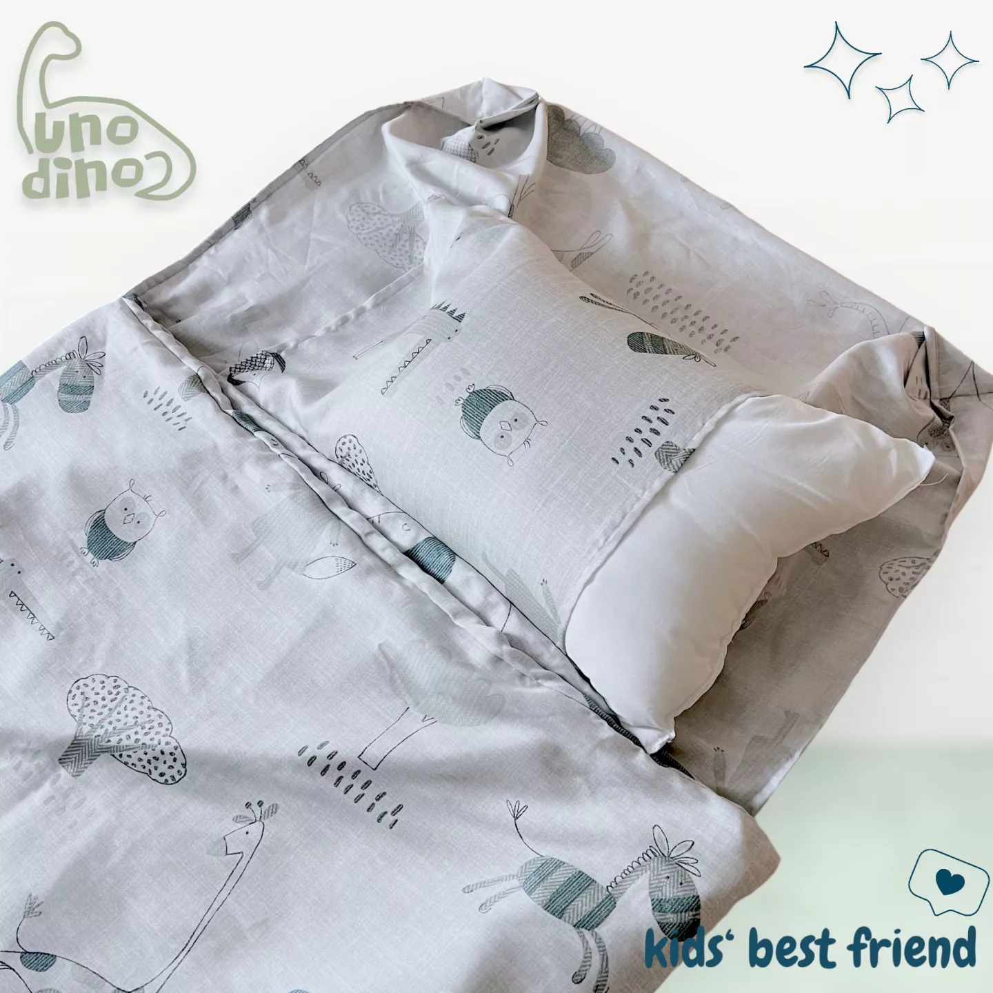 40支100%天絲兒童睡袋[優遊仙地]