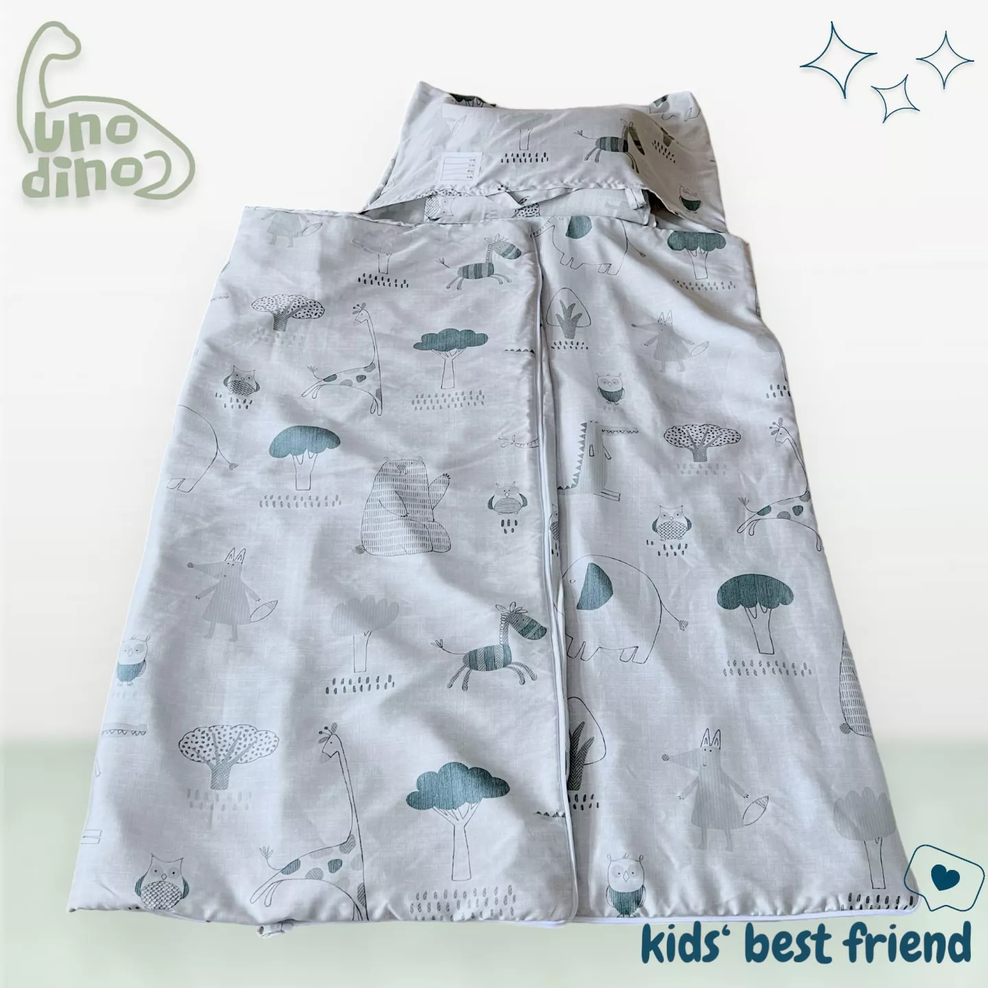 40支100%天絲兒童睡袋[優遊仙地]